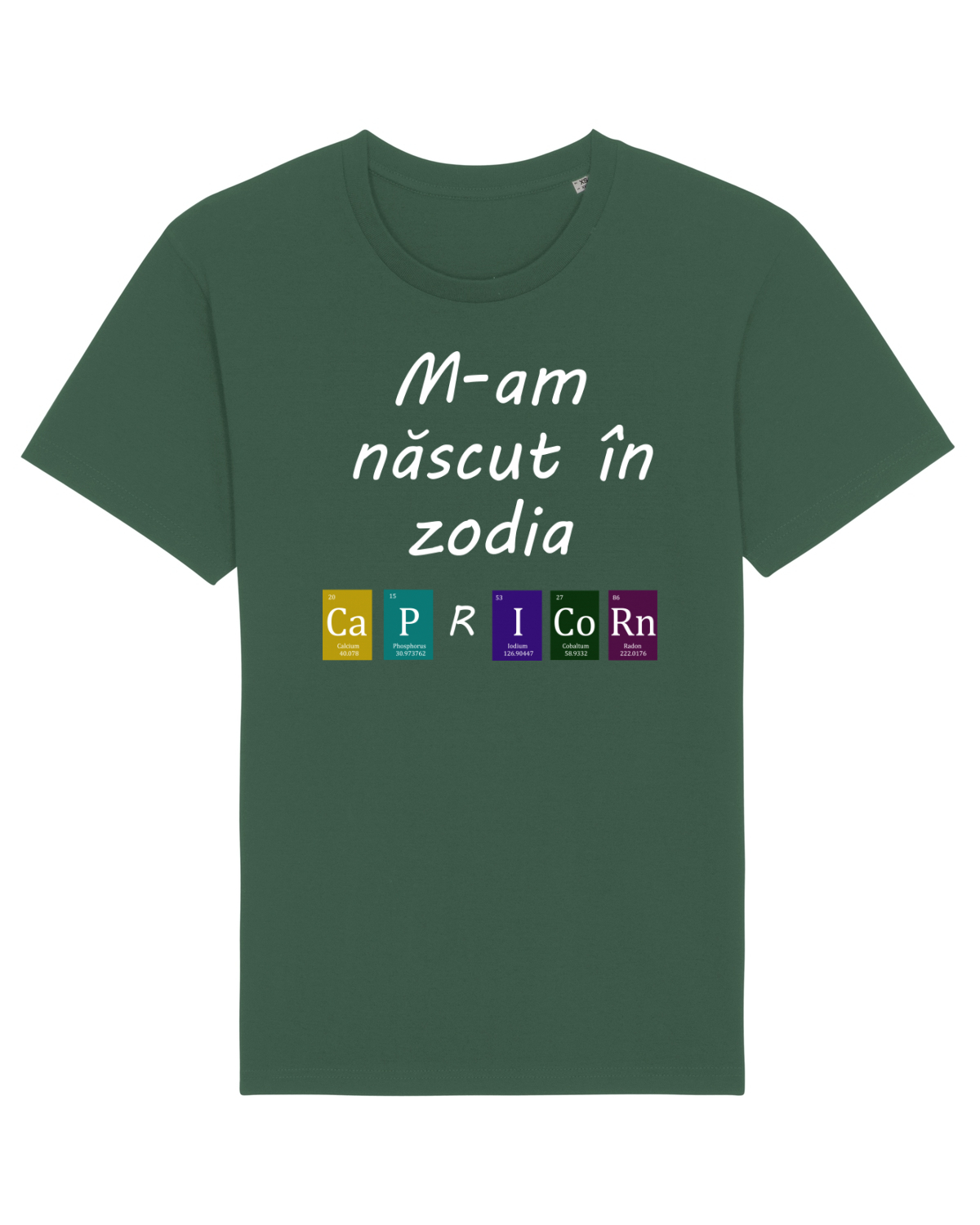 Tricou mânecă scurtă Unisex Rocker Bottle Green