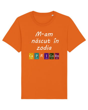 M-am născut în zodia Capricorn Bright Orange
