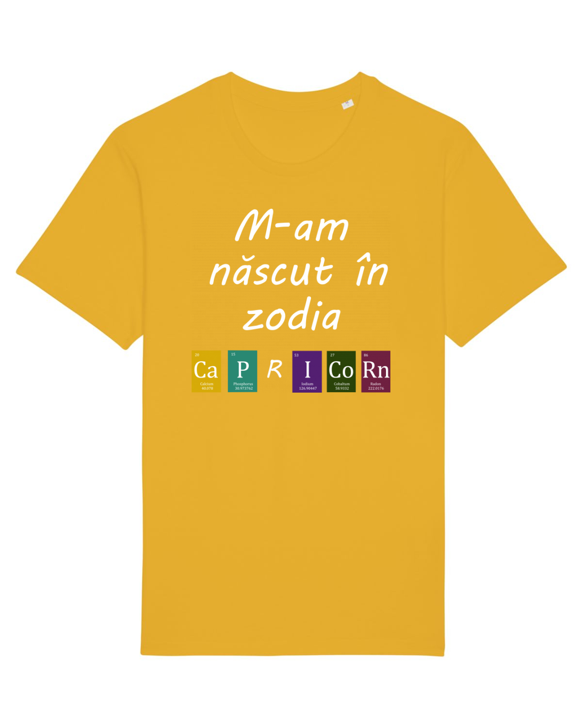 Tricou mânecă scurtă Unisex Rocker Spectra Yellow