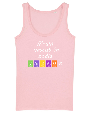 M-am născut în zodia Vărsător Cotton Pink
