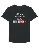 M-am născut în zodia Vărsător Tricou mânecă scurtă guler larg Bărbat Skater
