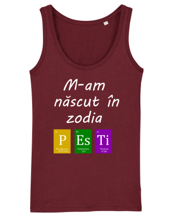 M-am născut în zodia Pești Burgundy