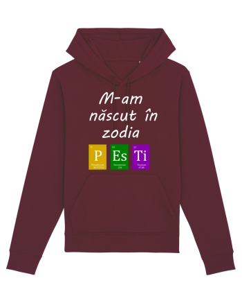 M-am născut în zodia Pești Burgundy