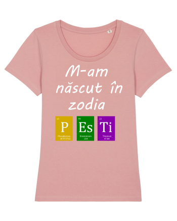 M-am născut în zodia Pești Canyon Pink