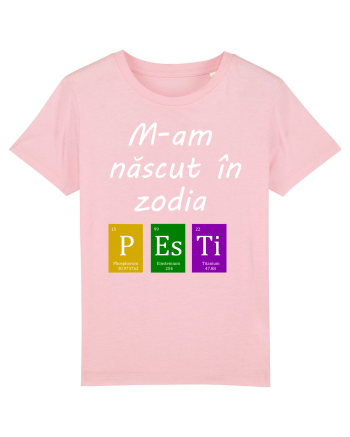 M-am născut în zodia Pești Cotton Pink