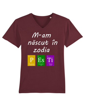 M-am născut în zodia Pești Burgundy
