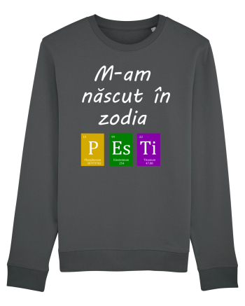 M-am născut în zodia Pești Anthracite