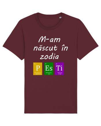 M-am născut în zodia Pești Burgundy