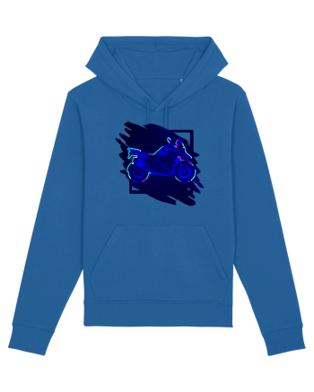 Adventure motorcycles are fun Royal Blue