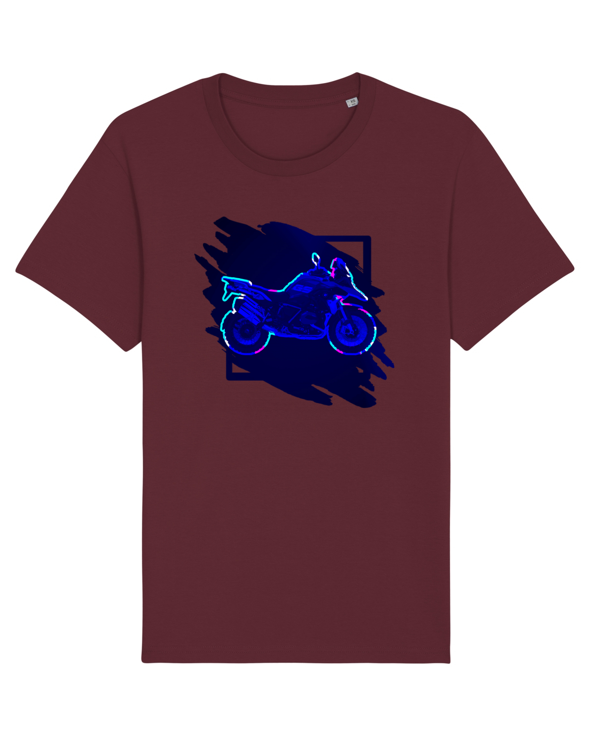 Tricou mânecă scurtă Unisex Rocker Burgundy