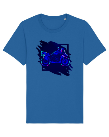 Adventure motorcycles are fun Royal Blue