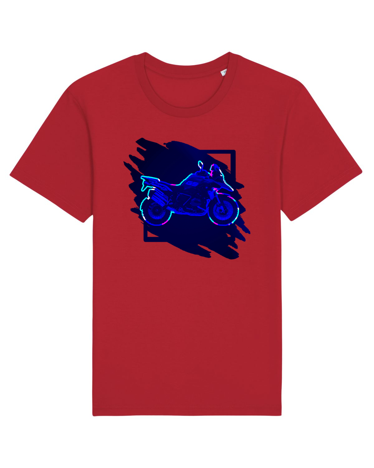 Tricou mânecă scurtă Unisex Rocker Red