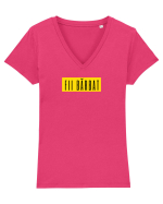 Fii bărbat Tricou mânecă scurtă guler V Damă Evoker
