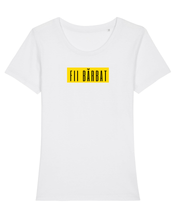 Fii bărbat White
