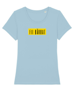 Fii bărbat Tricou mânecă scurtă guler larg fitted Damă Expresser