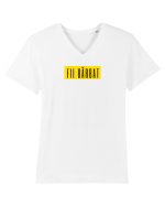 Fii bărbat Tricou mânecă scurtă guler V Bărbat Presenter