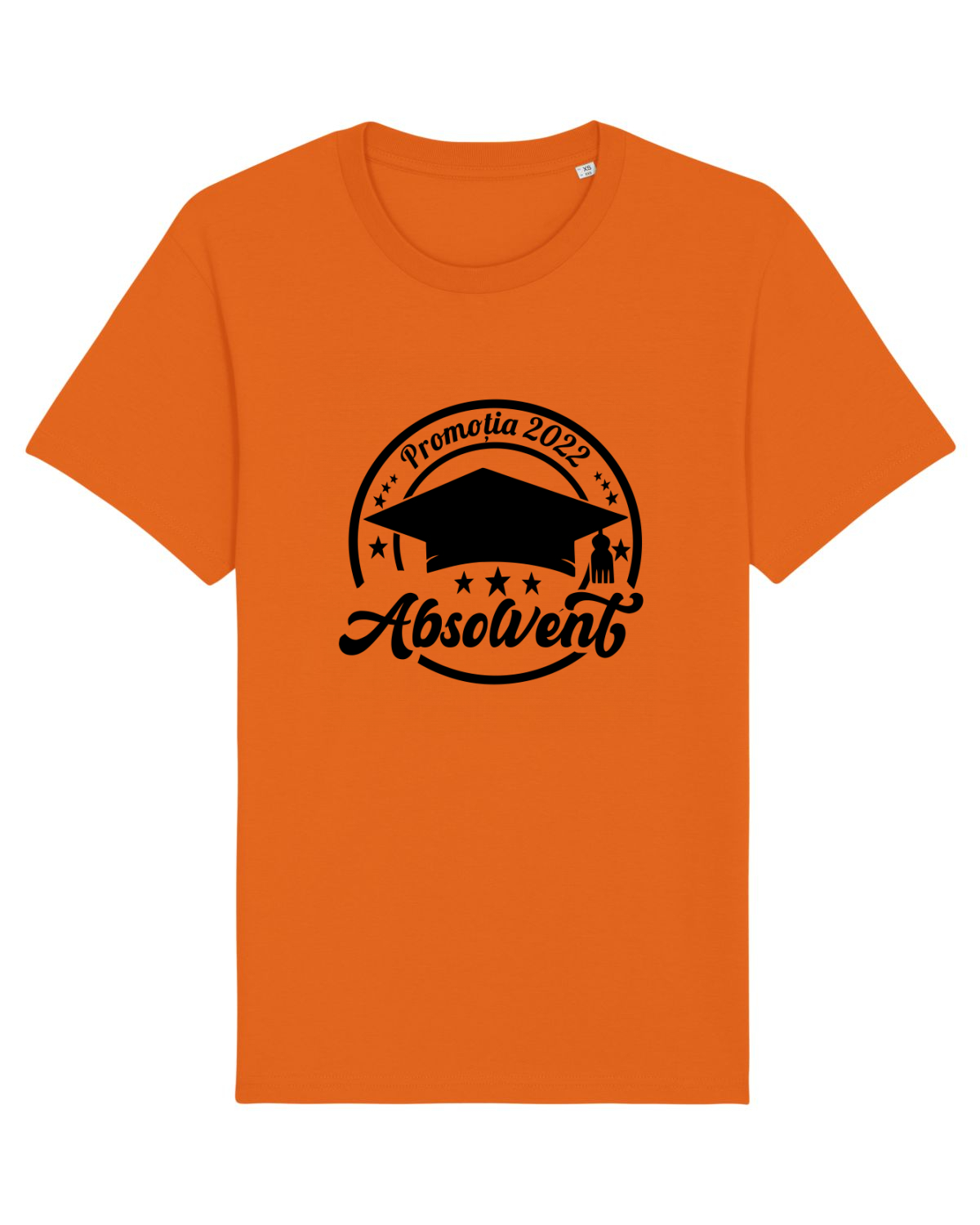 Tricou mânecă scurtă Unisex Rocker Bright Orange