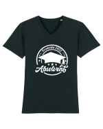 Absolvent Promotia 2022 Tricou mânecă scurtă guler V Bărbat Presenter