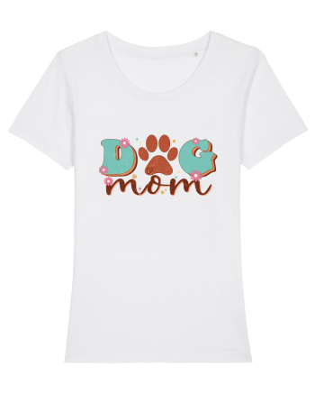 Dog Mom White