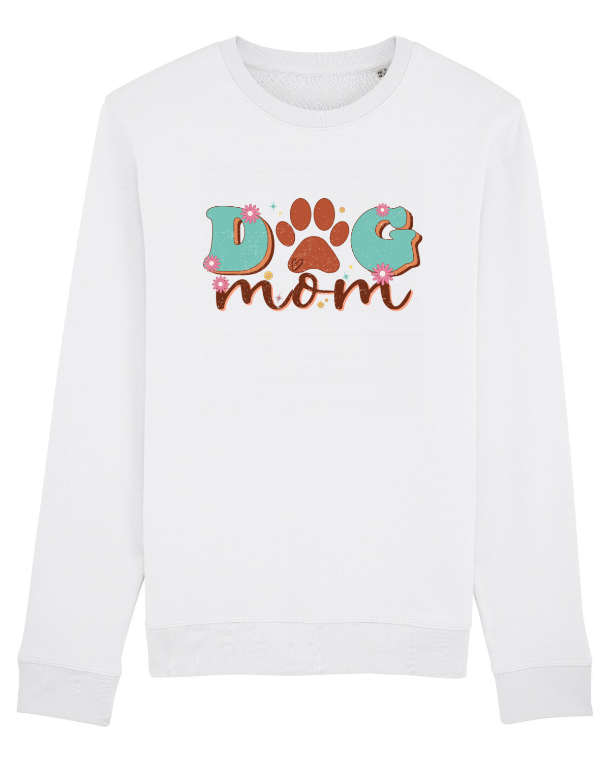 Bluză mânecă lungă Unisex Rise White