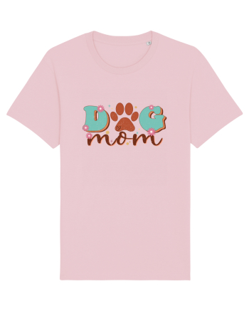 Dog Mom Cotton Pink