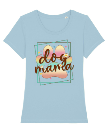 Dog Mama Sky Blue