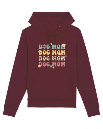 Dog Mom Burgundy