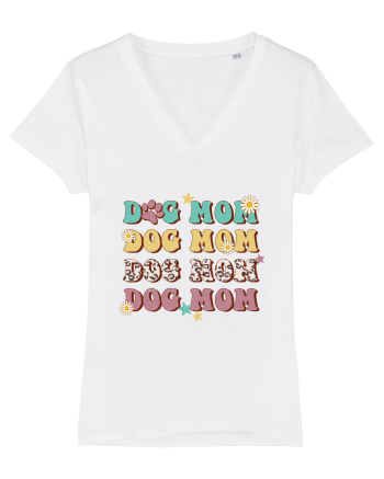 Dog Mom White