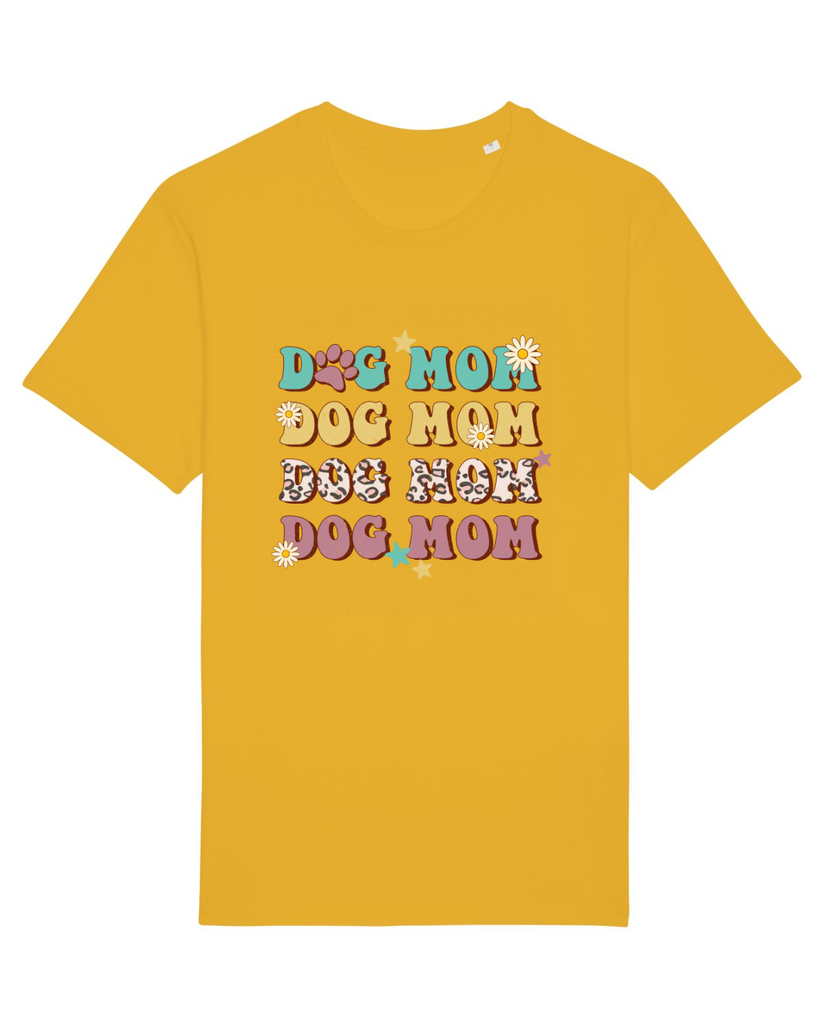Tricou mânecă scurtă Unisex Rocker Spectra Yellow