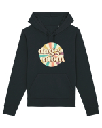 Dog Mom Retro Hanorac Unisex Drummer