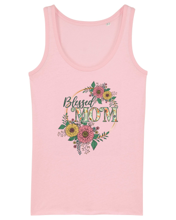 Blessed Mom Cotton Pink