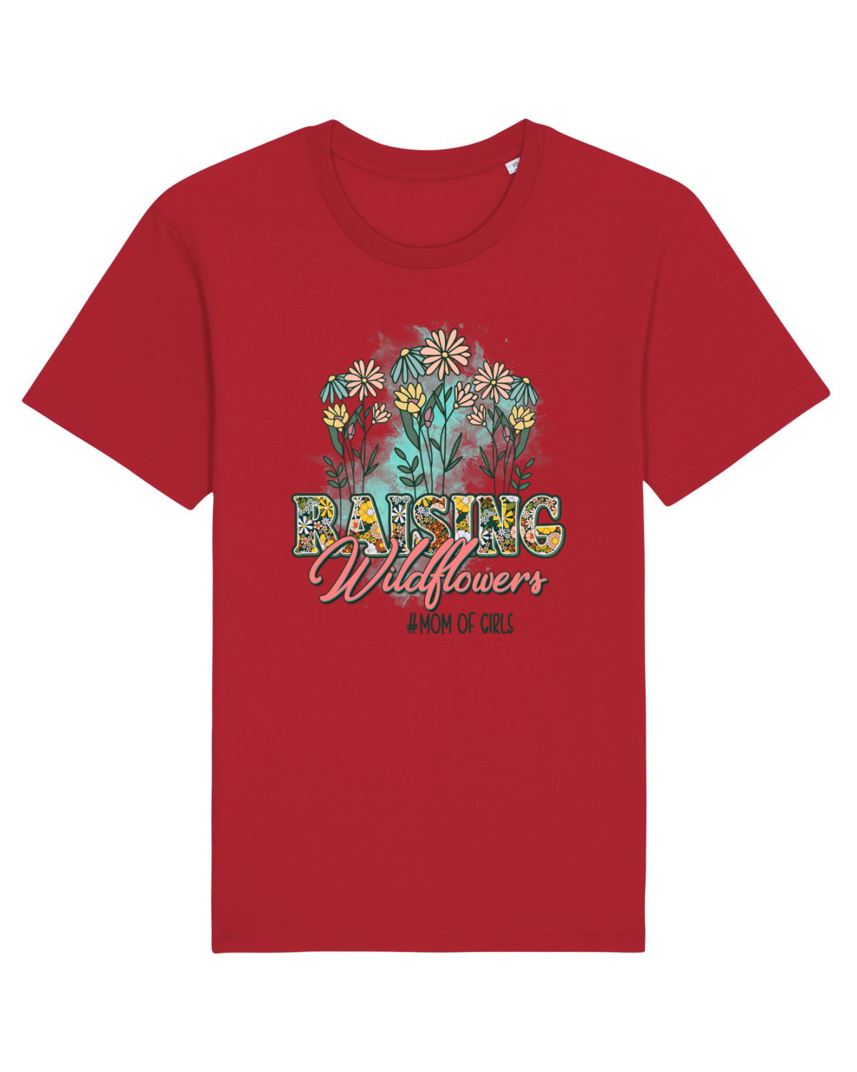 Tricou mânecă scurtă Unisex Rocker Red