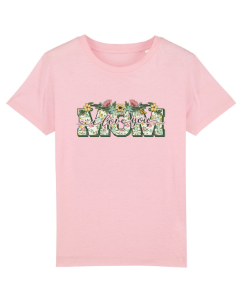 I Love You Mom Cotton Pink