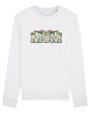 I Love You Mom White