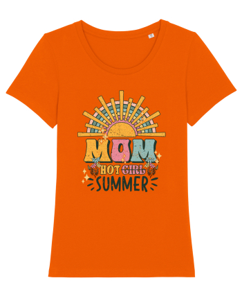Mom Hot Summer Bright Orange