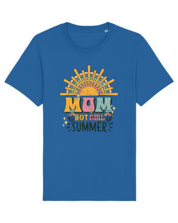 Mom Hot Summer Royal Blue