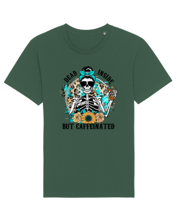 Dead Inside But Caffeinated Bottle Green