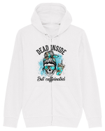 Dead Inside But Caffeinated Hanorac cu fermoar Unisex Connector
