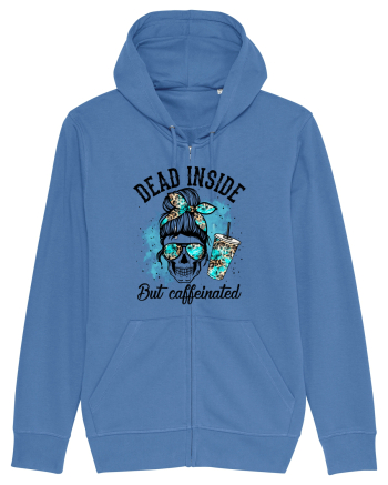 Dead Inside But Caffeinated Bright Blue