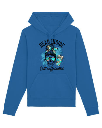 Dead Inside But Caffeinated Royal Blue