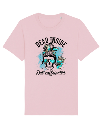 Dead Inside But Caffeinated Cotton Pink