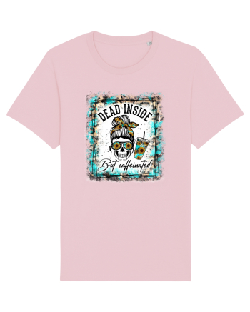 Dead Inside But Caffeinated Cotton Pink