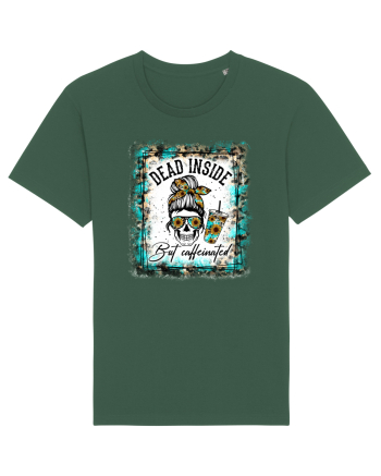 Dead Inside But Caffeinated Bottle Green