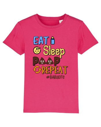 Eat Sleep Poop Repeat Raspberry