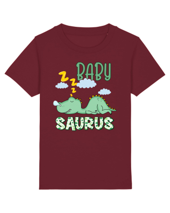 Baby Saurus Burgundy