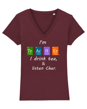 Teacher Burgundy