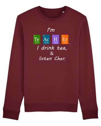 Teacher Burgundy