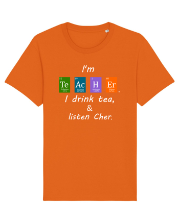 Teacher Bright Orange