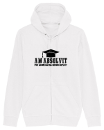 Am absolvit Pot acum sa ma-ntorc in pat? Hanorac cu fermoar Unisex Connector