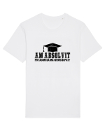 Am absolvit Pot acum sa ma-ntorc in pat? Tricou mânecă scurtă Unisex Rocker